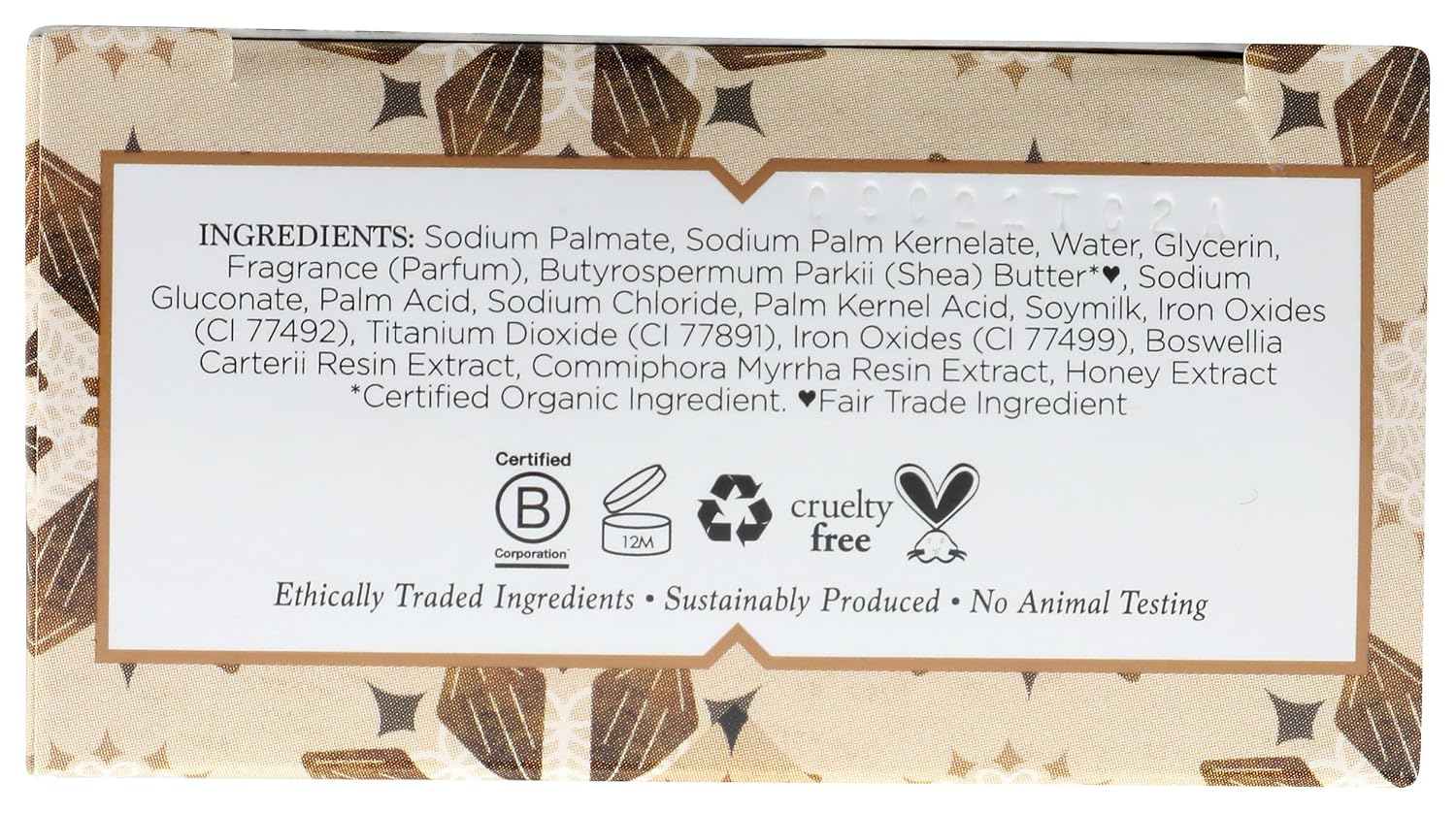 Bar Soap Raw Shea Butter 5 Oz By Nubian Heritage