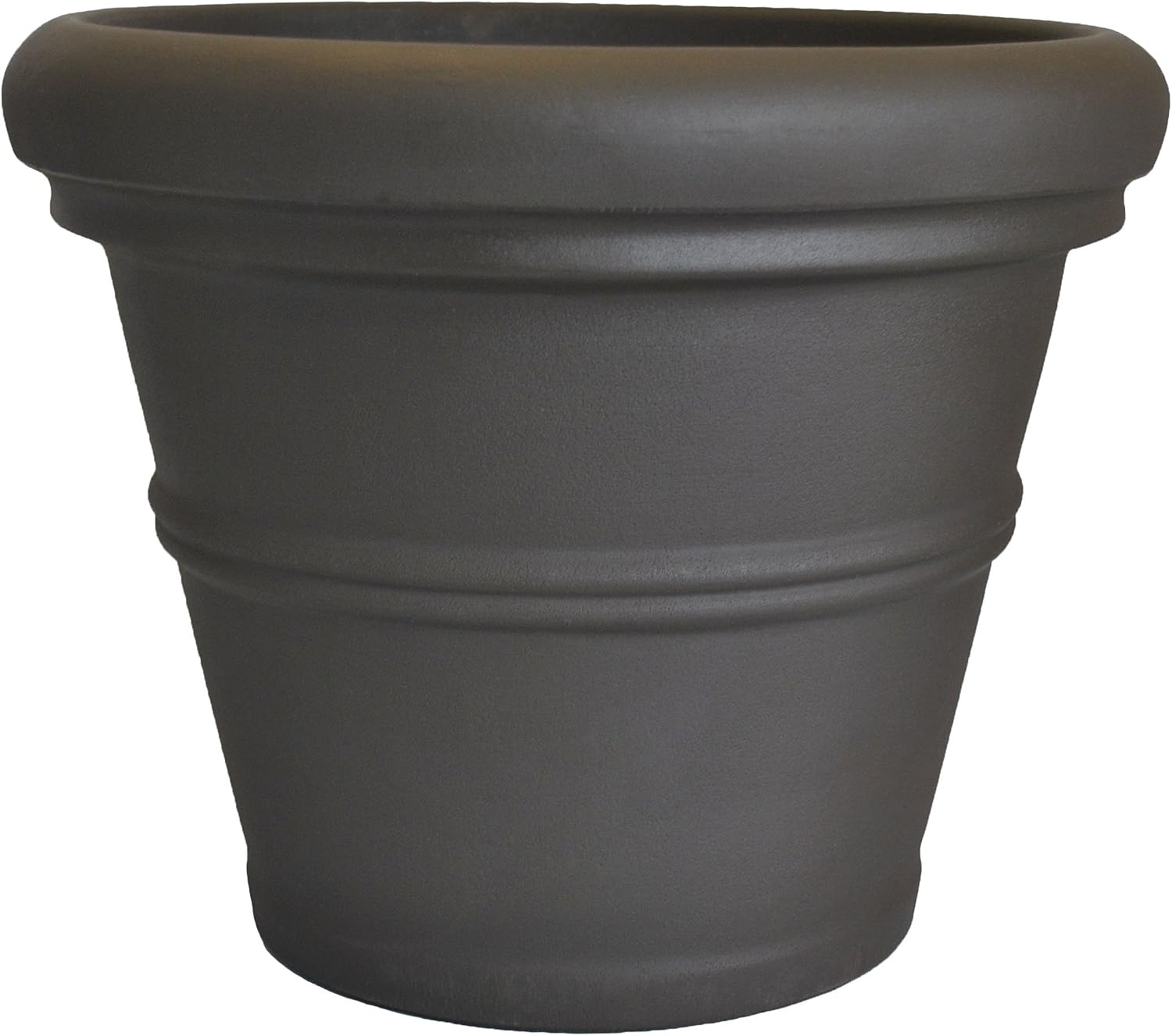 Tusco Products T30 Rolled Rim Pot, Round, Terra Cotta, 30-Inch