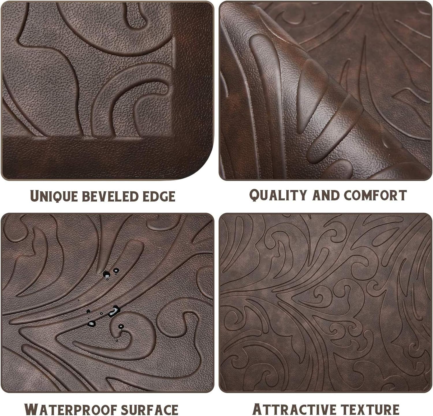 Kitchen Mat Cushioned Anti-Fatigue Comfort Standing Mat Rug for Home,Office