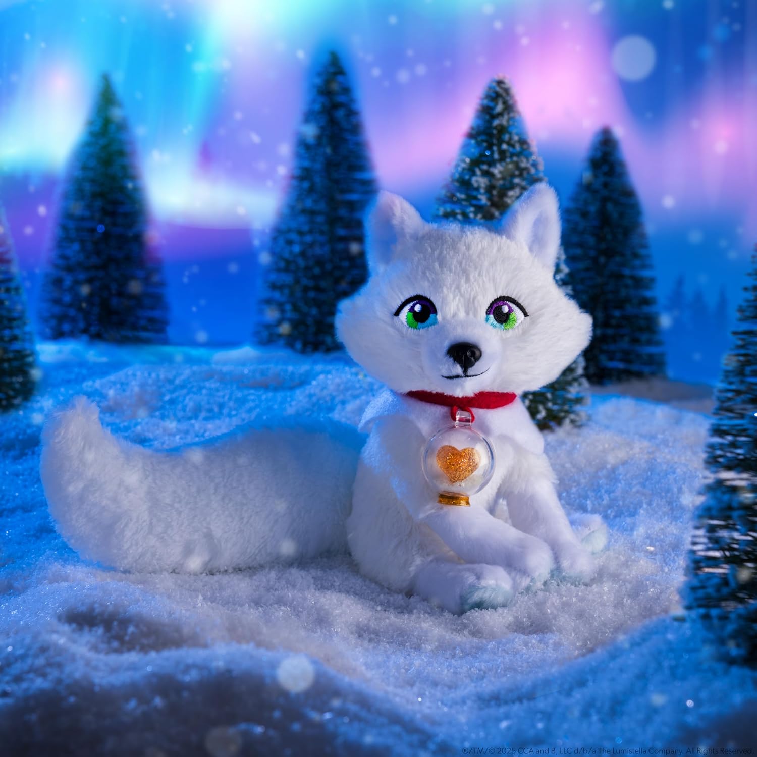 The Elf on the Shelf Elf Pets Arctic Fox Book & Plush | Includes Arctic Fox plush, storybook, snow globe charm and adoption certificate.