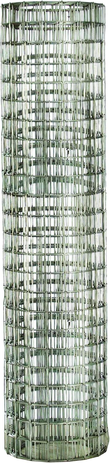 Garden Zone 36 Inches x 25 Feet - 1 x 2-Inch Openings, 14-Gauge - Galvanized Welded Wire Fencing - For Cages and Fencing for Rabbits, Gardens, Cattle Panels