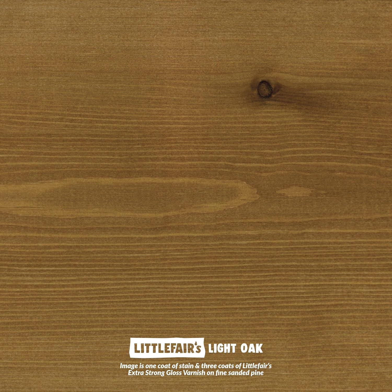 Littlefair's Wood Stain Water Based - 8.5oz/250ml - Indoor Furniture Stain Light & Dark Finishes - Special Non Toxic & Eco Friendly Formula - Wood Stain for Crafts - Color: Antique Stripped Pine