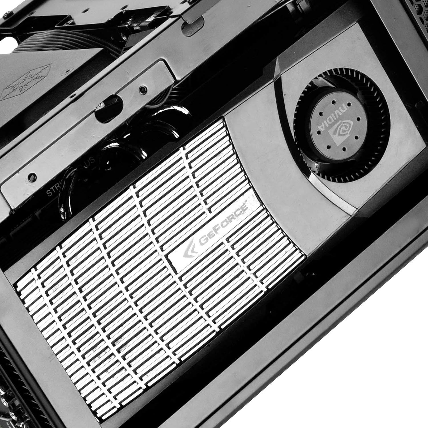 Silverstone Computer Case with Mesh Front Panel,Black (SG13B)