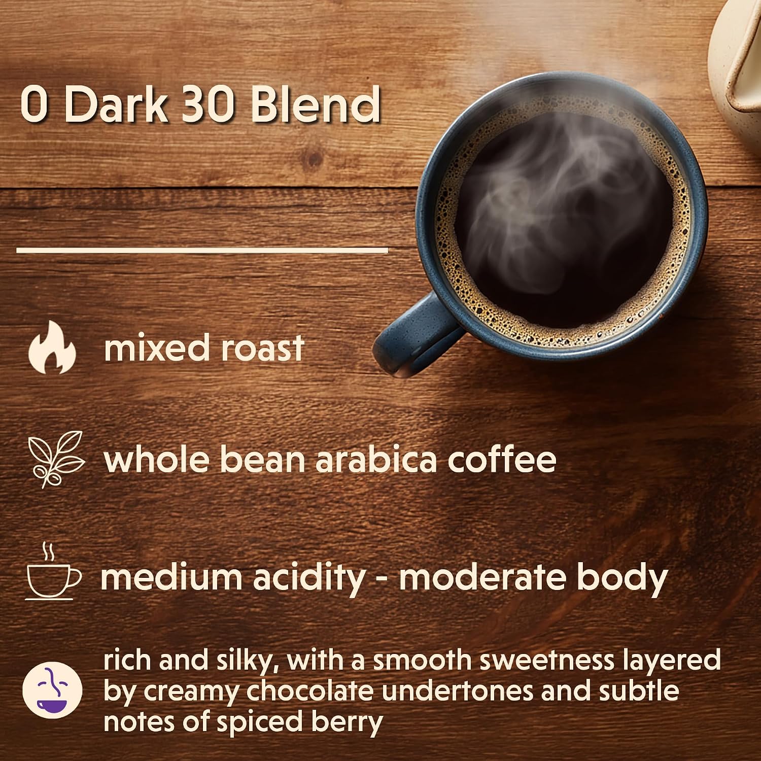 Coffee Bean Direct French Roast, Whole Bean, 5lb Bag | Dark Roast, Bold Blend