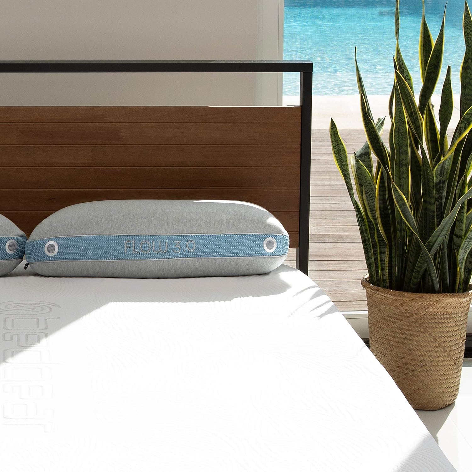 Bedgear Flow Performance Pillow, 2.0 Soft Cooling Pillow for Back