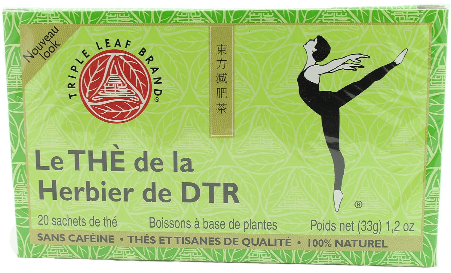 Triple Leaf Brand Dieters' Tea, Green, 20-Count