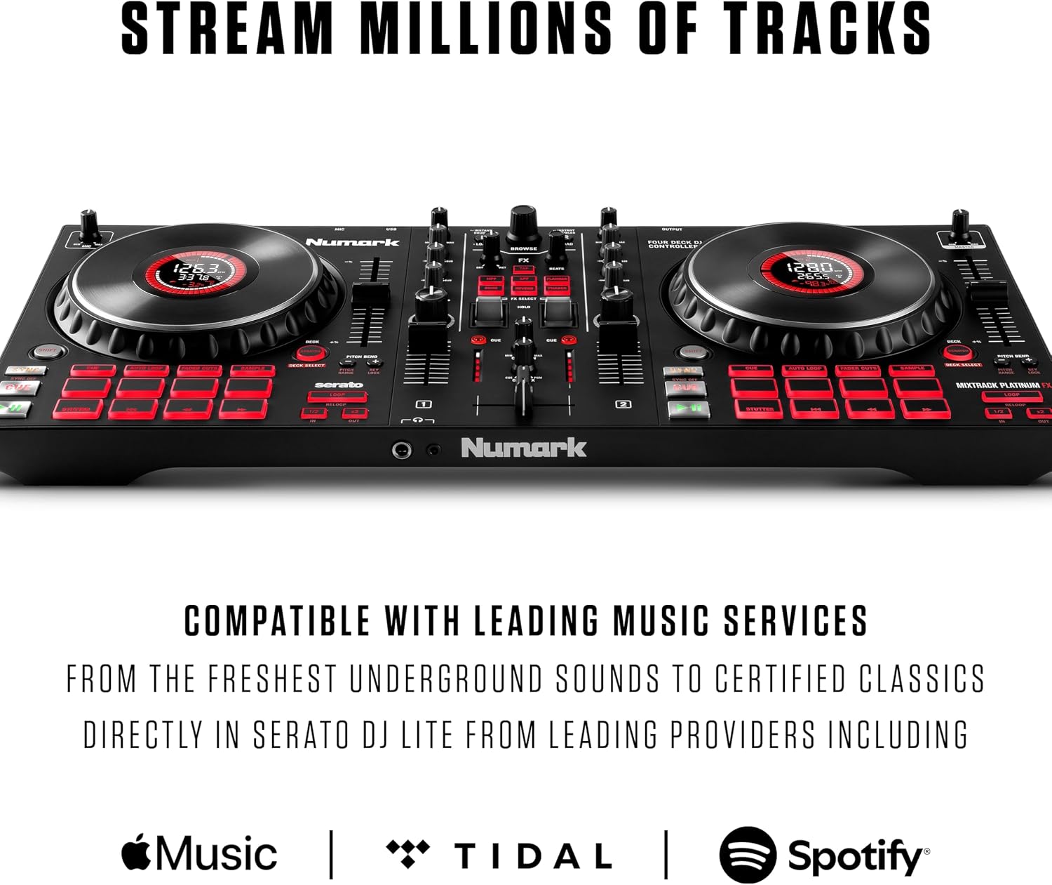 Numark Mixtrack Platinum FX DJ Controller