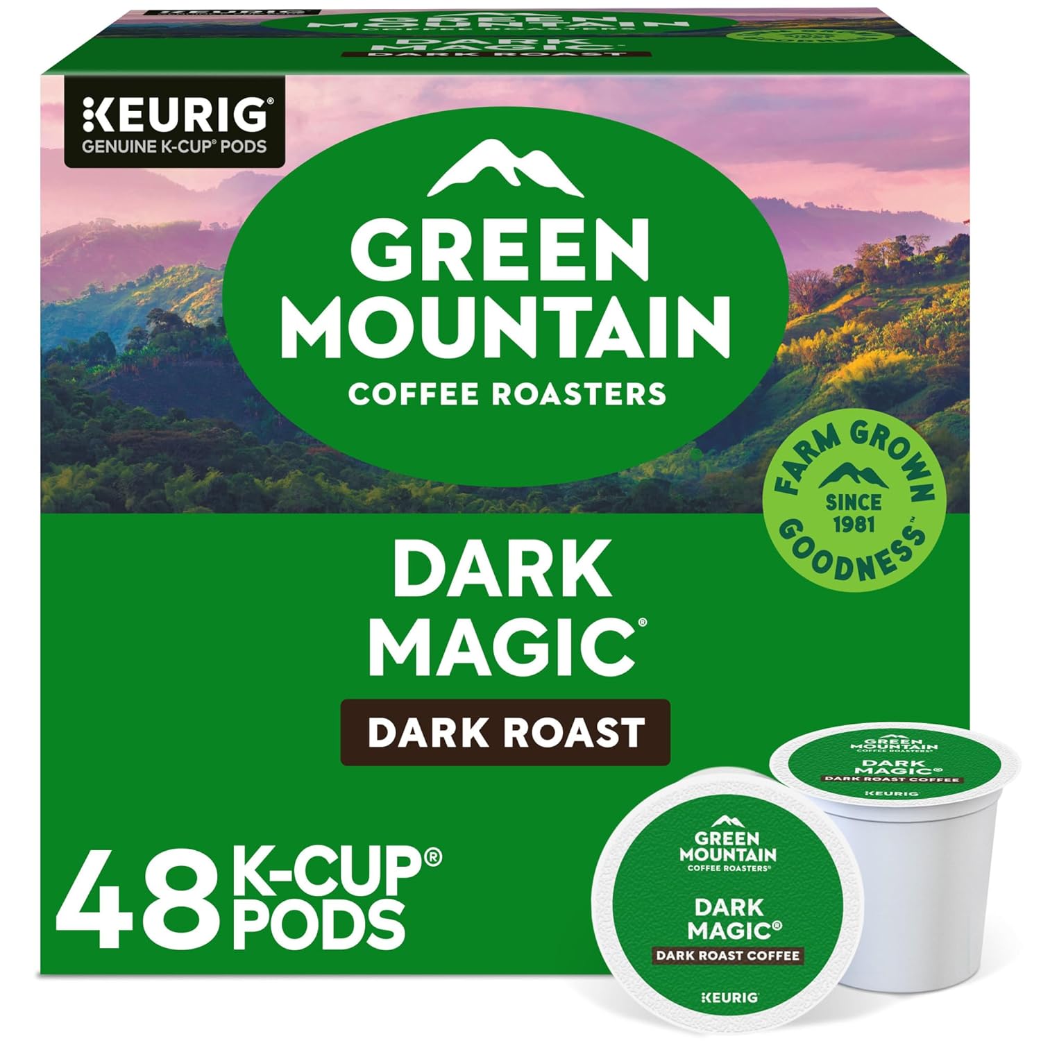 Green Mountain Coffee, Dark Magic (Extra Bold), 120-Count K-Cups for Keurig Brewers
