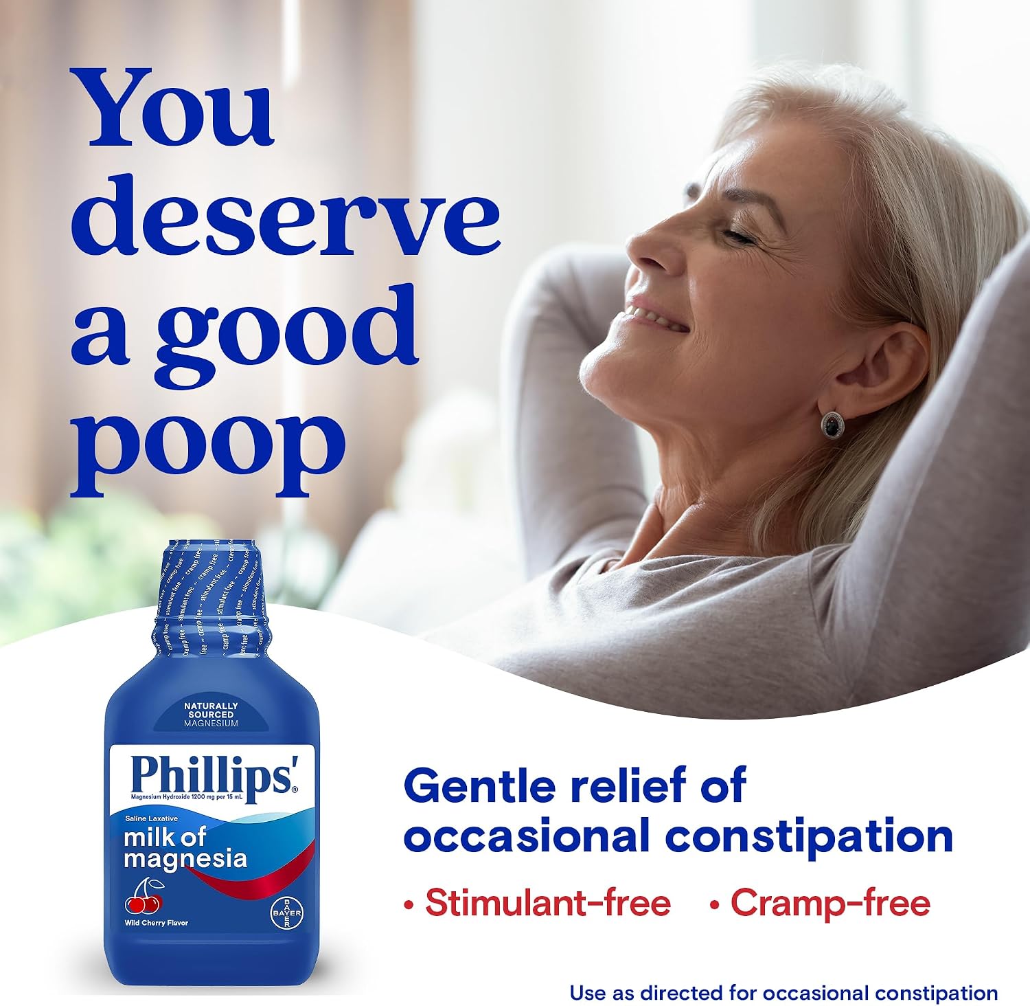 Phillips' Milk of Magnesia, Laxative, Original, 4 Ounce (Pack of 6) - Packaging May Vary