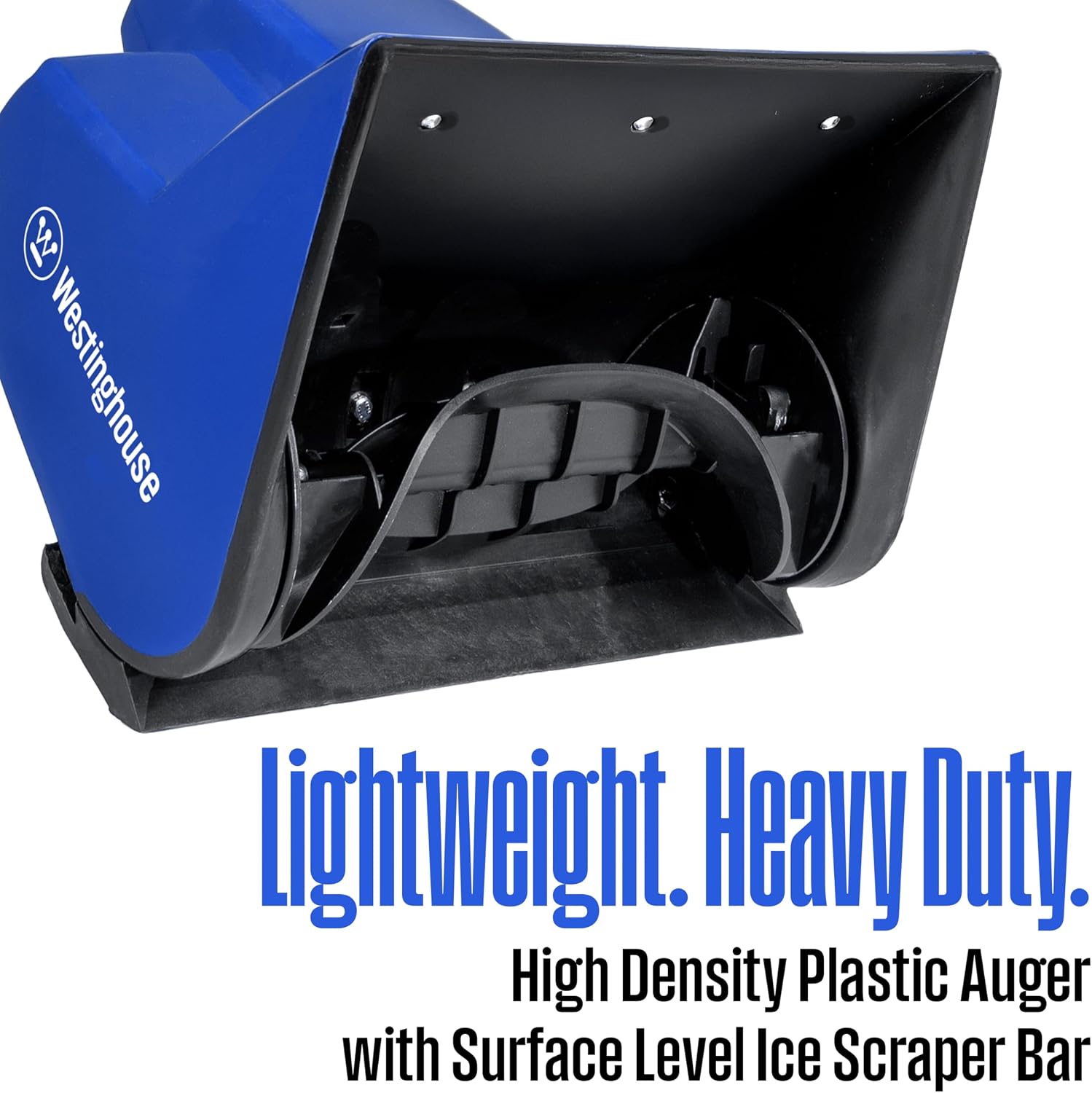 Westinghouse WSnow11S 24V Cordless Snow Shovel 11 Inch Kit, 24V 4Ah Battery, Fast Charger, Electric Snow Shovel with 20ft Throwing Distance, Plows 75lbs/min, Compatible with Snow Joe Batteries