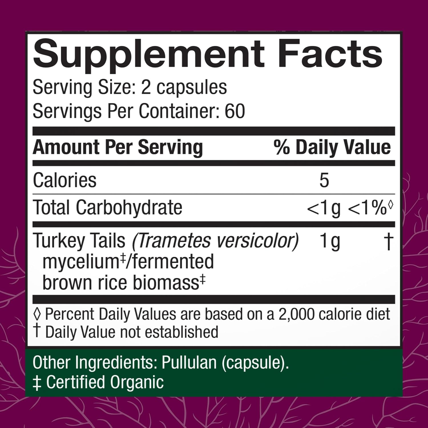 Host Defense Turkey Tail Capsules - Digestive Health & Immune Response Support Supplement - Mushroom Supplement for Gastrointestinal & Gut Microbiome Support - 120 Capsules