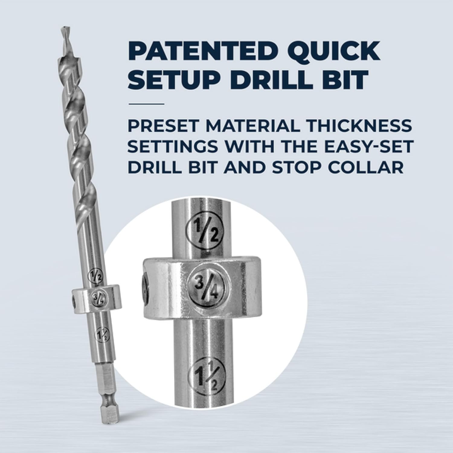 Kreg Pocket-Hole Jig 520PRO - Easy Clamping & Adjusting - 360 Rotating Handle - 260 Screws - For Materials 1/2" to 1 1/2" Thick