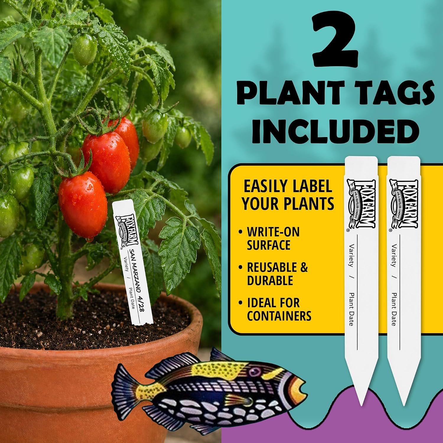 FoxFarm Ocean Forest Potting Soil, 1.5cu ft (Pack of 2) - Light, Aerated Texture, Designed for All Container Plants