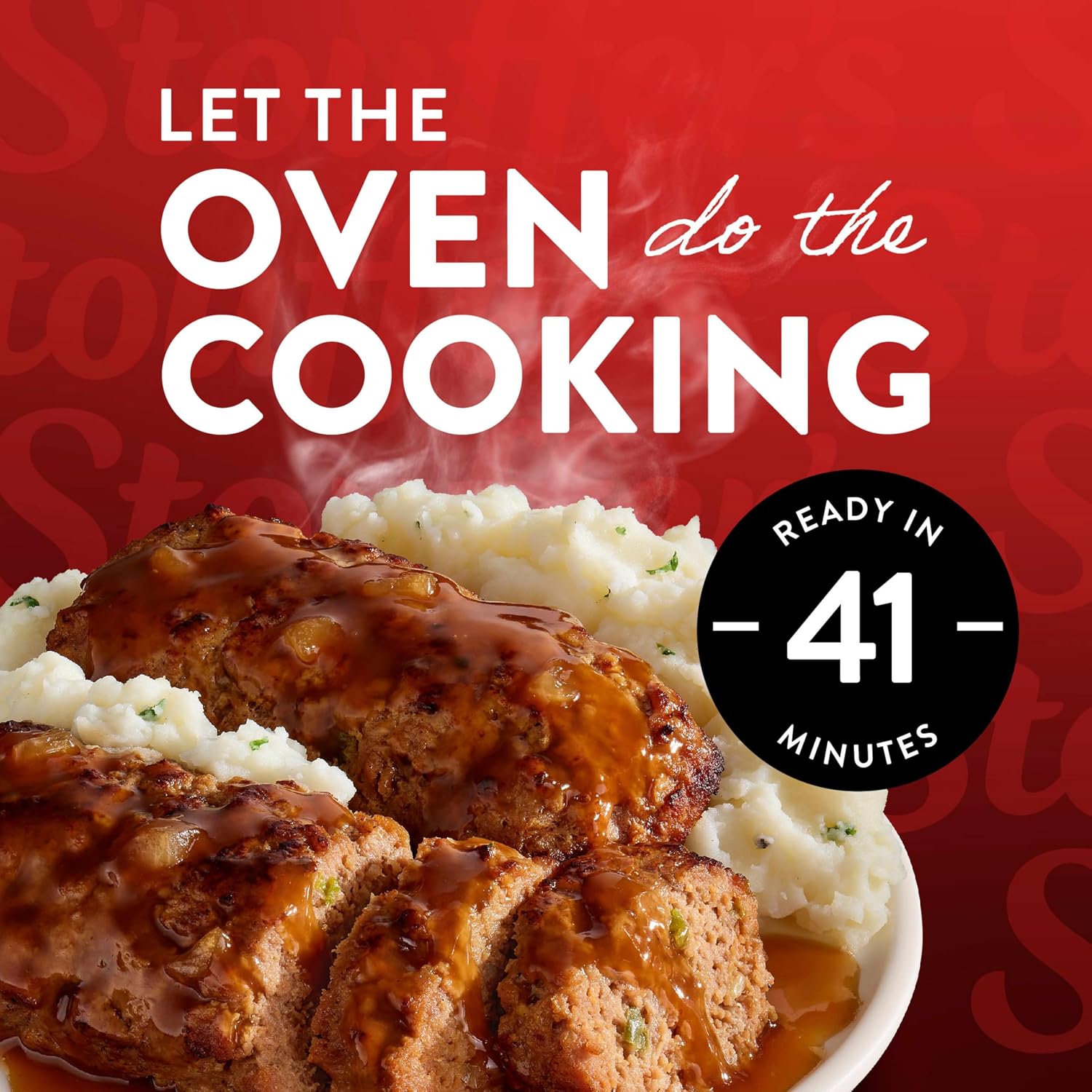 Stouffer's Classic Meatloaf, Single Serve Frozen Meal, 16 Oz | Made with beef and pork topped with homestyle beef gravy and mashed potatoes