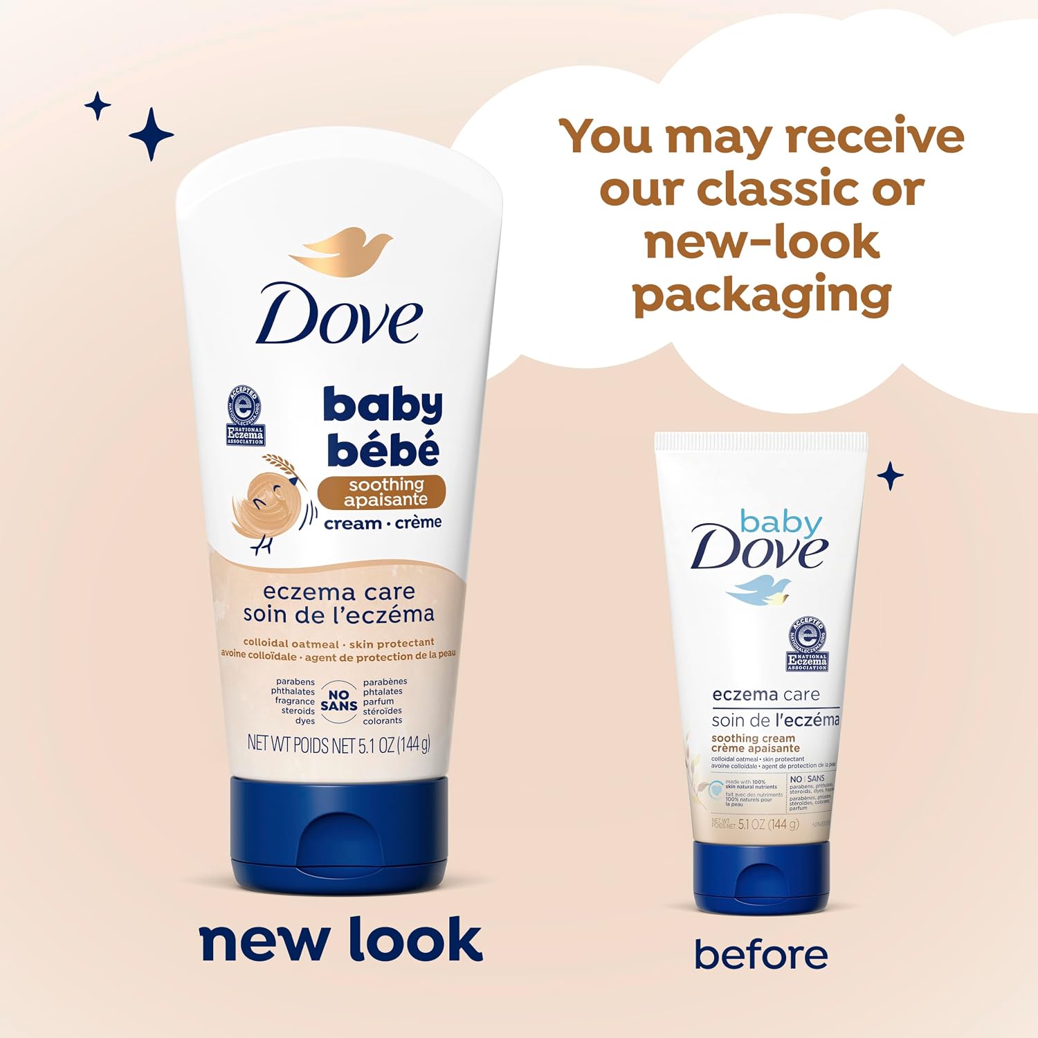 Baby Dove Soothing Cream Eczema Care 5.1 oz