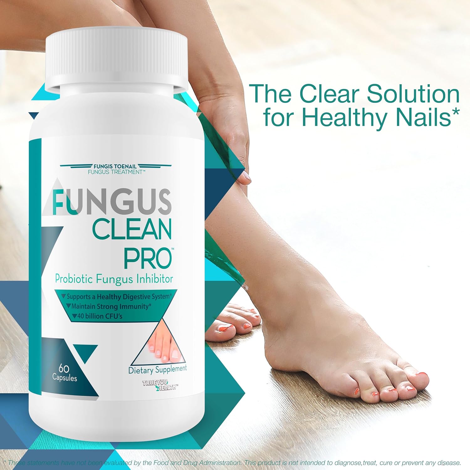 Fungus Clean Pro - Probiotic Fungus Inhibitor - Fight Off Fungus from The Inside Out with This Powerful Fungus Defense probiotic Protect Your Body