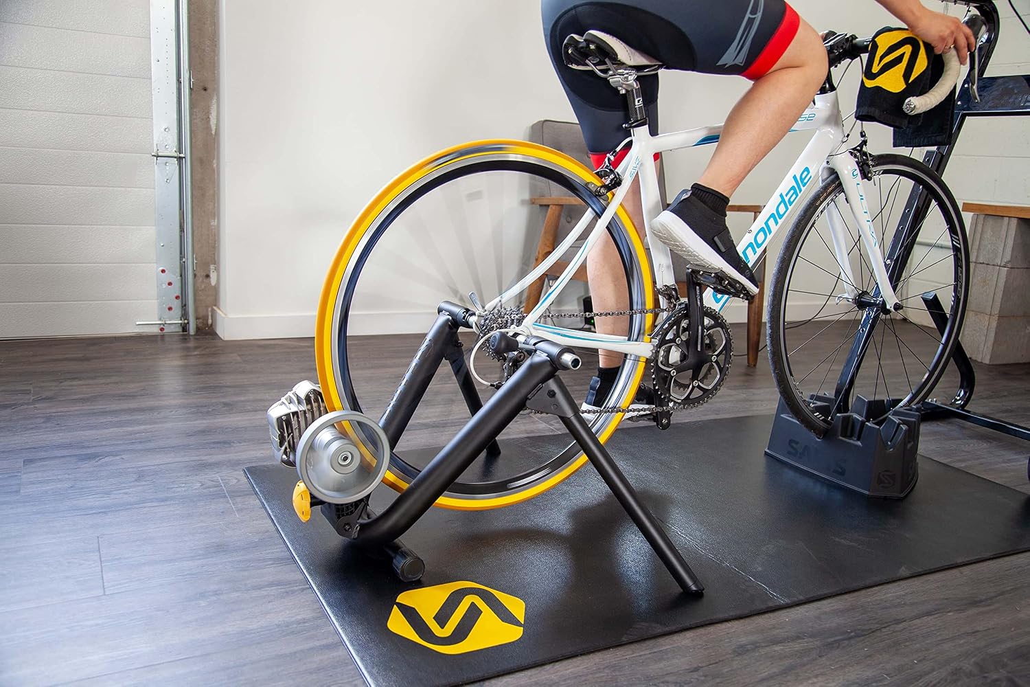 Saris, Bike Trainer Accessory, Indoor Trainer Tire, 700x25c, Yellow