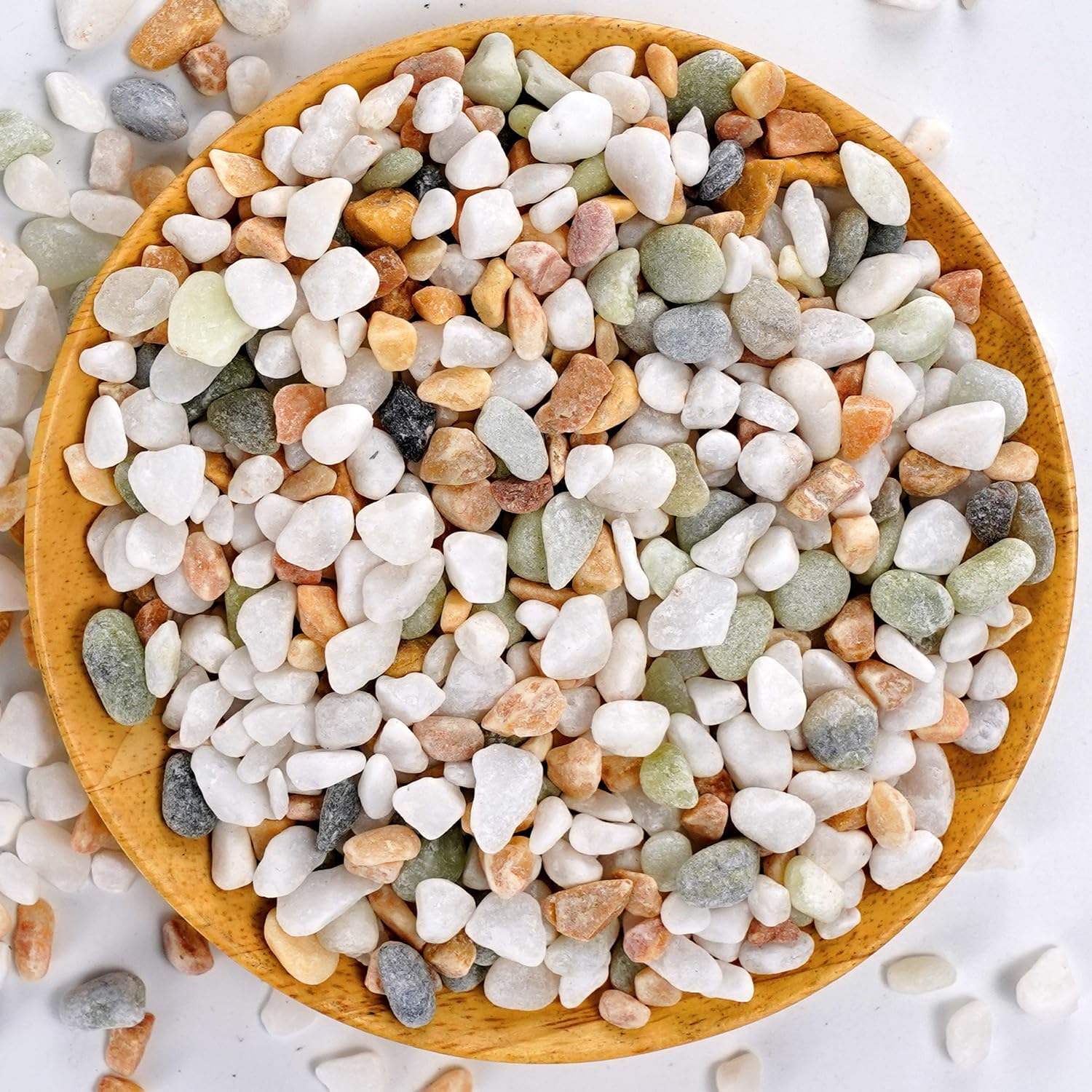 Mix Horticultural Lava Pebbles Pumice Potting Soil Amendment Succulent Cactus Bonsai Gritty Rock Decorative Gravel Plant Drainage Volcanic Rock for Terrarium Fairy Gardening Top Dressing 2.2lb