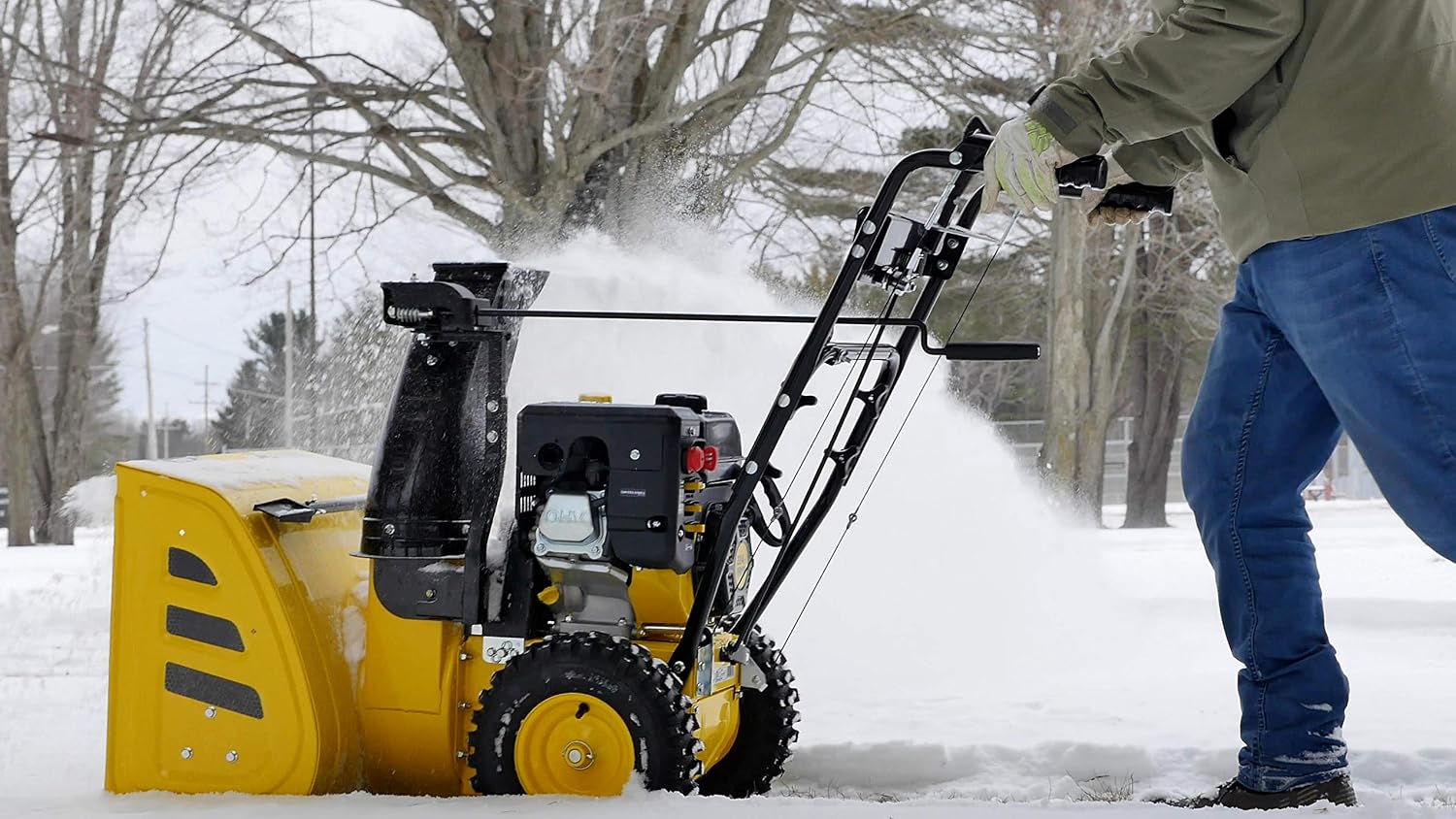 Champion Power Equipment 301cc 27-Inch 2-Stage Gas Snow Blower with Electric Start