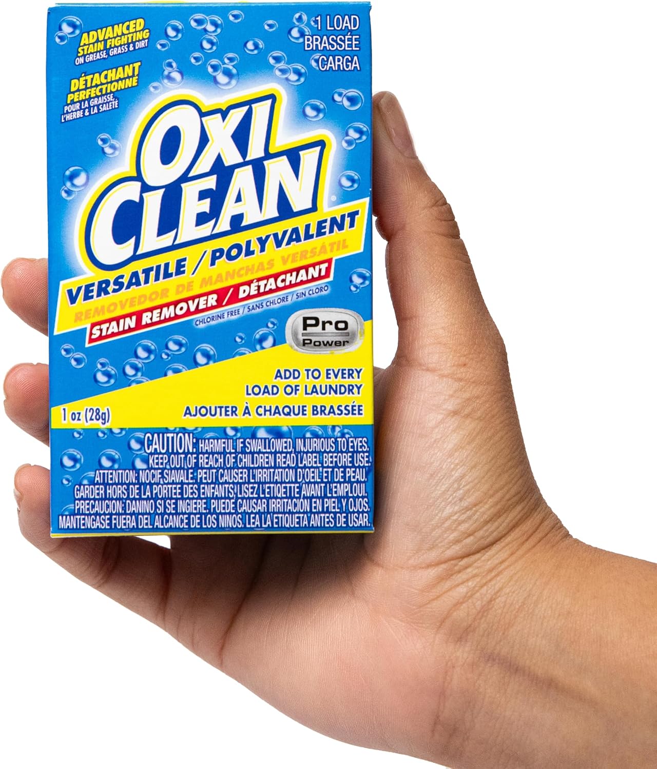 OxiClean Versatile Stain Remover Professional, 7.22 LB Box (Pack of 4) 156 Loads