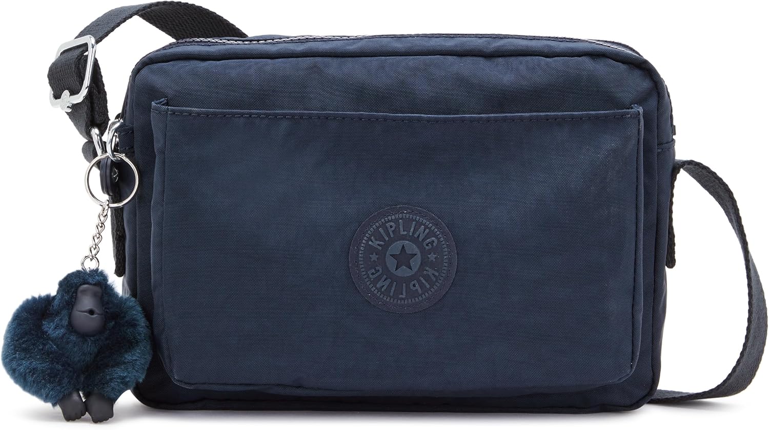Kipling Women’s Abanu Medium Crossbody Bag, Lightweight, Adjustable Nylon Waist Pack with Multi-Compartment Zip Pockets