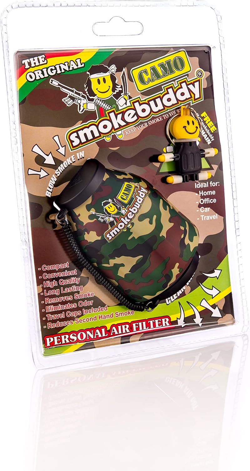 smokebuddy Camo Personal Air Filter, Orignal