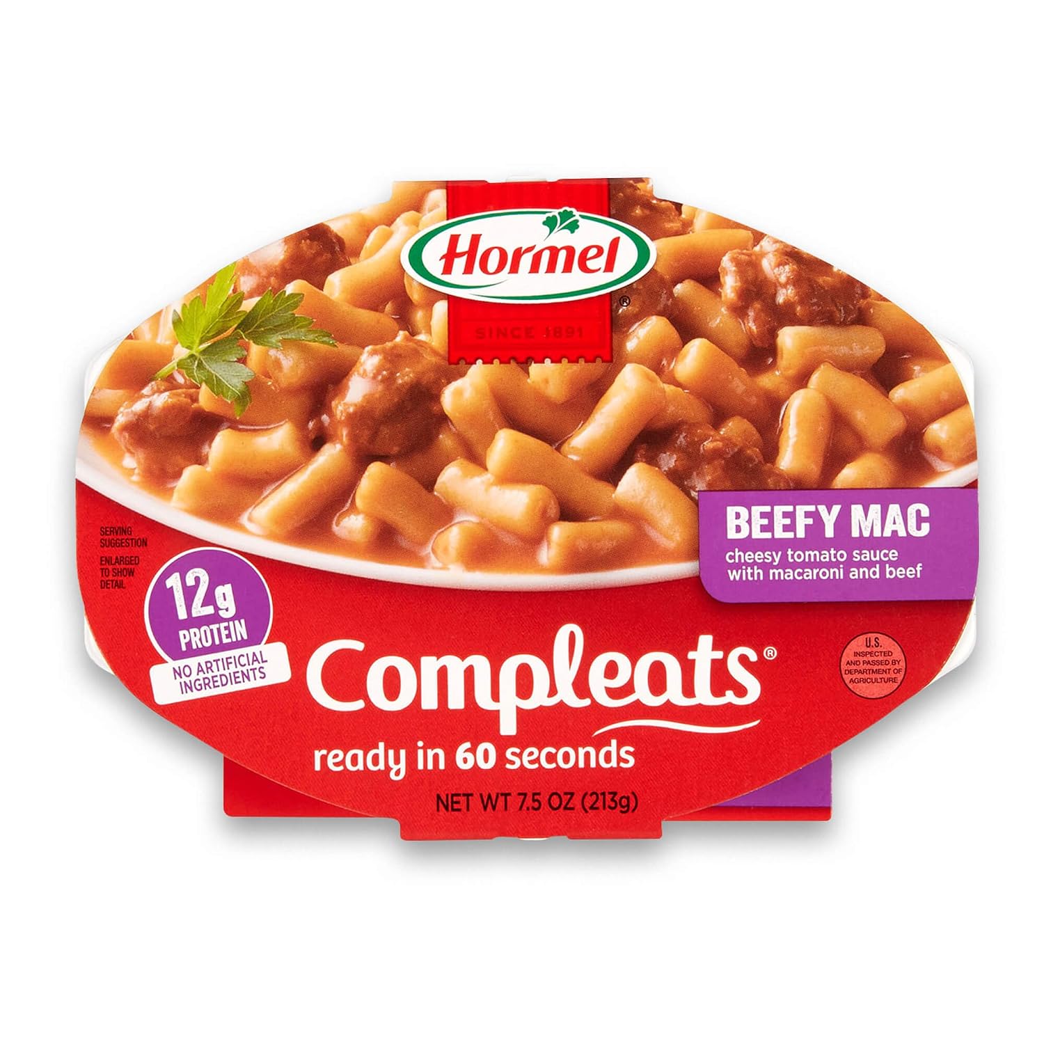 HORMEL COMPLEATS Chicken Alfredo Microwave Tray, 10 oz. (6 Pack)