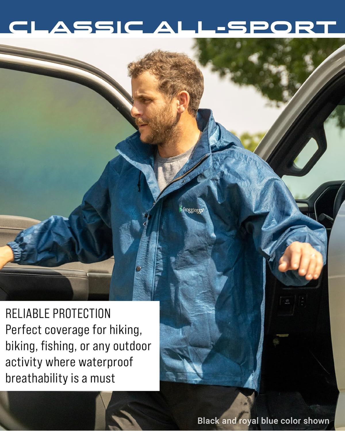 FROGG TOGGS Men's Classic All-Sport 3-Layer Waterproof Breathable Rain Suit