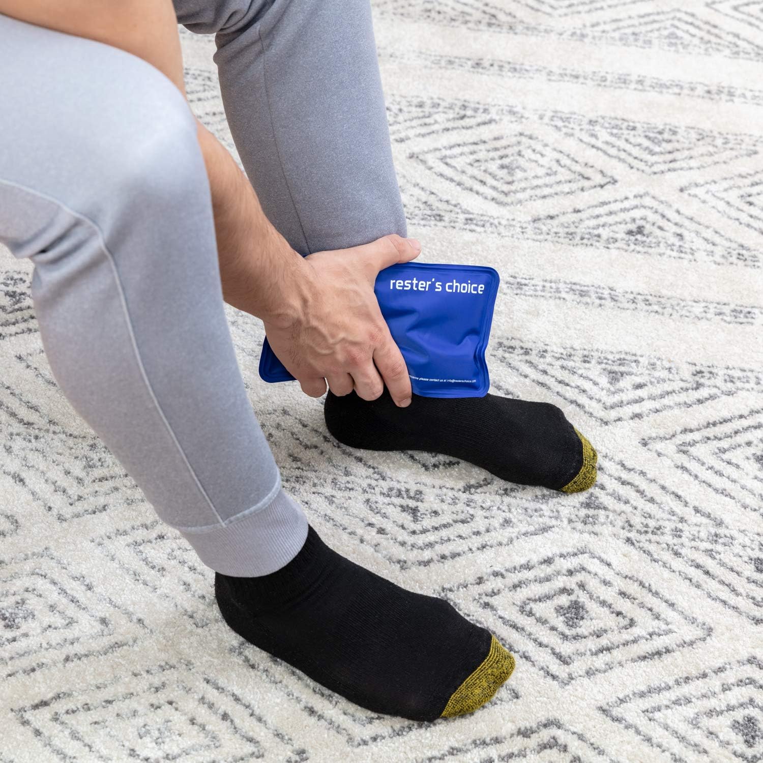 Gel Soft Flexible Ice Pack for Injuries Reusable - (Large: 11"x14.5") for Hip, Shoulder, Knee, Back - Comfy Cold Pack Compress for Swelling, Bruises, Surgery