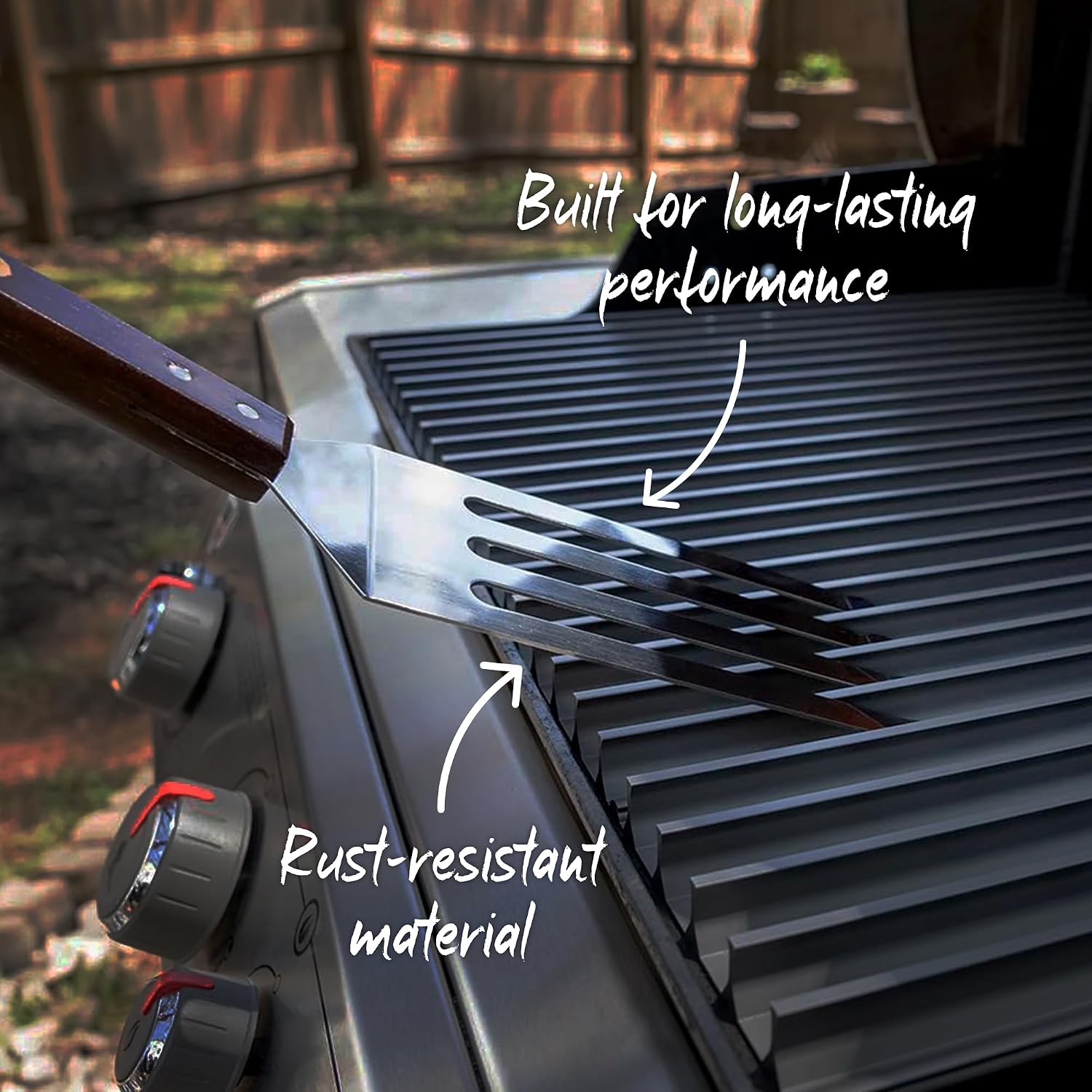 GrillGrate The Grate Tool - Spatula - Grill Accessory for GrillGrates and Sear Grate