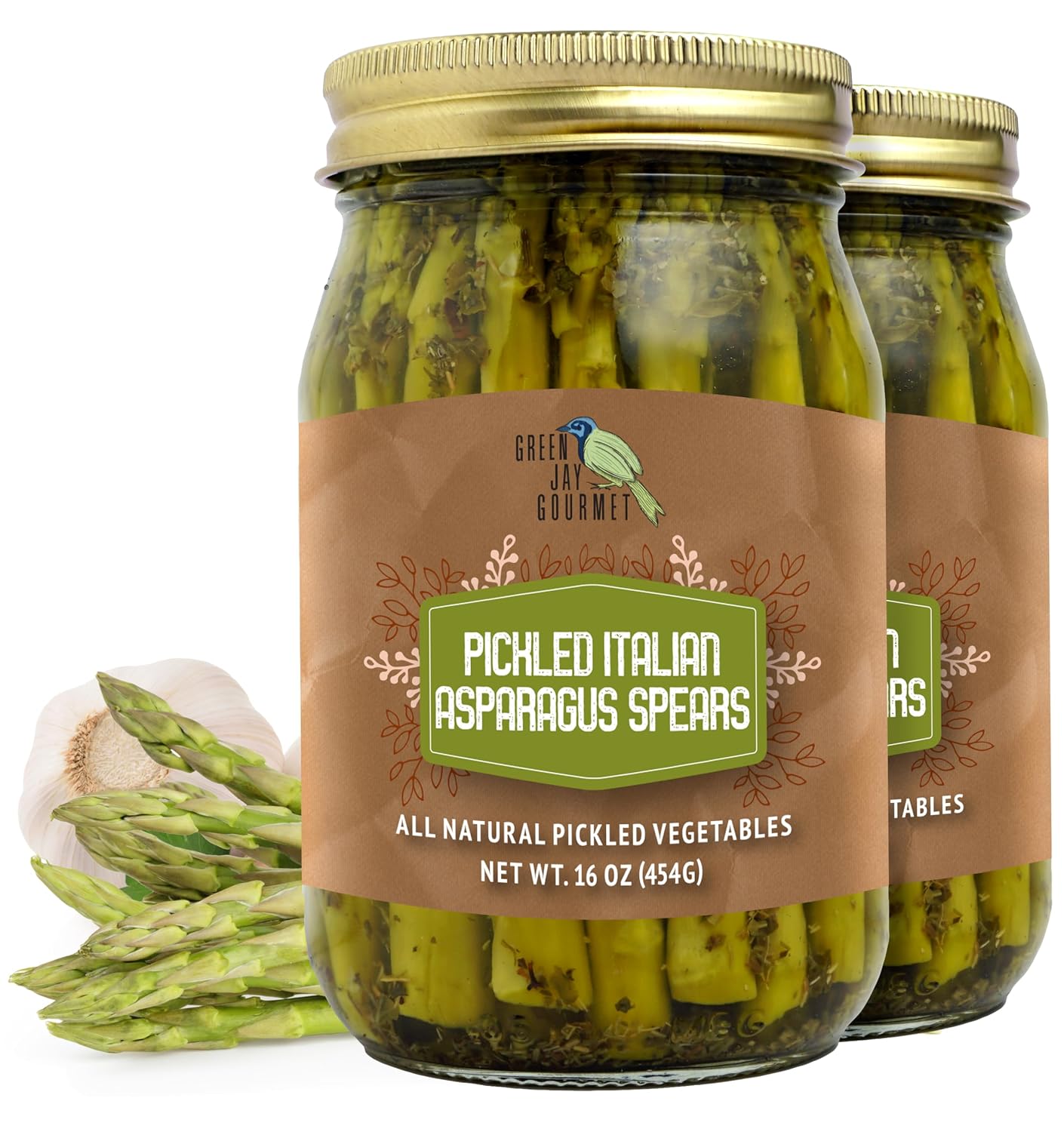 Green Jay Gourmet Marinated Mushrooms in a Jar - Fresh Hand Jarred Vegetables for Cooking & Pantry – Home Grown Pre-Prepared Pickled Marinated