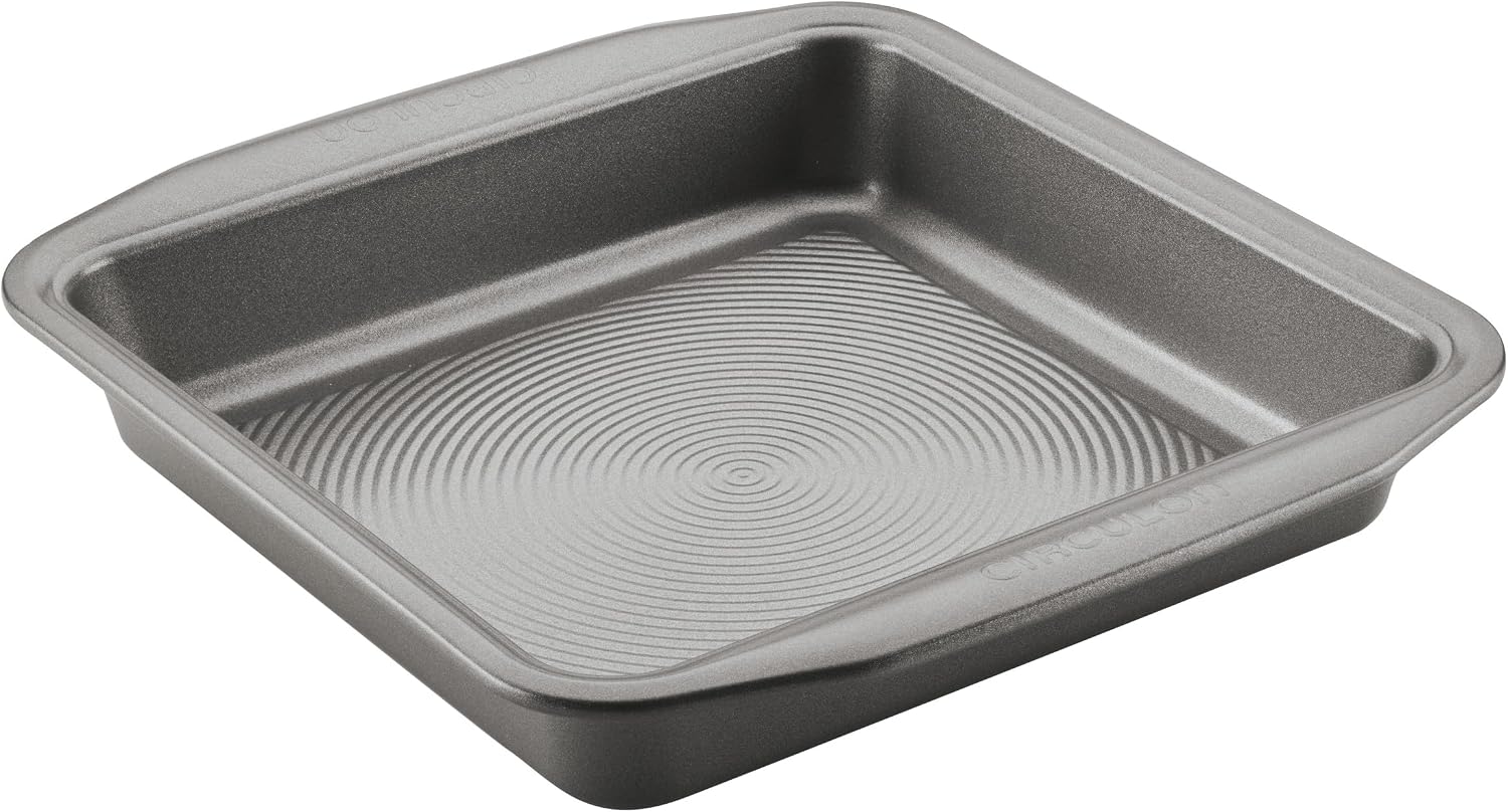 Circulon Nonstick Bakeware Rectangle Baking Pan / Cake Pan, 9 Inch x 13 Inch, Gray