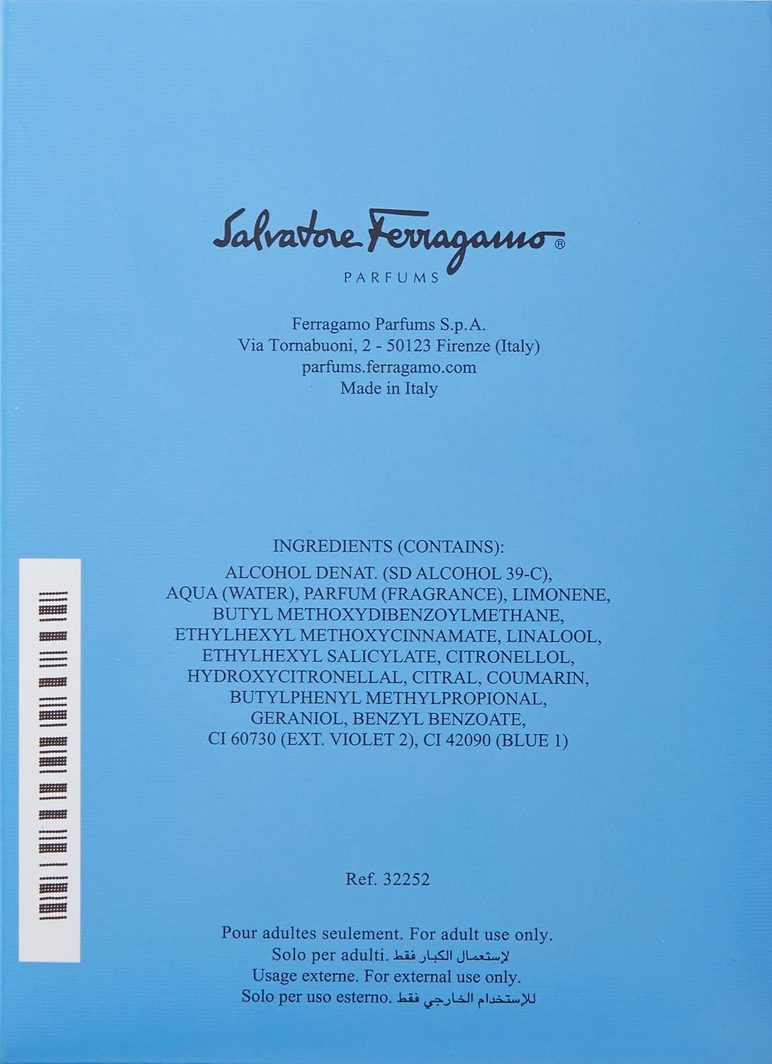 FERRAGAMO Acqua Essenziale Eau de Toilette Pour Homme, Cologne Spray for Men
