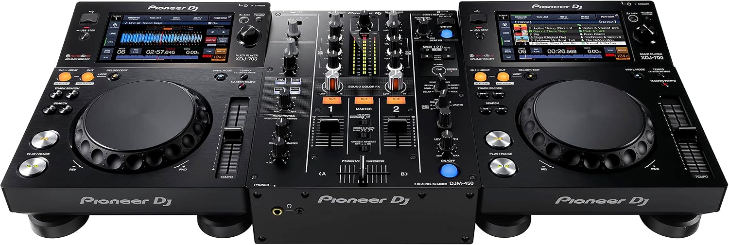 Pioneer DJ DJM-450 2-Channel DJ Mixer, Beat FX, DVS, rekordbox