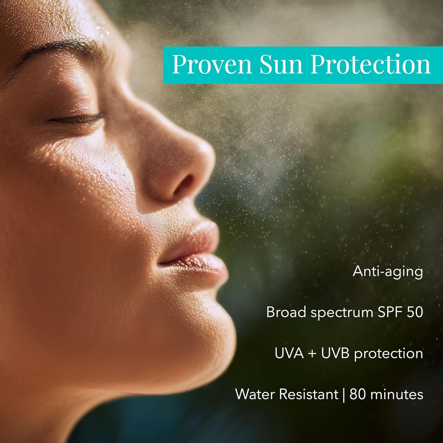 SolRX SPORT SPRAY SPF 50 Sunscreen Spray, Reef Friendly Face & Body | 360 Degree Multi-Angle Nozzle, Designed For Easy Application, Outdoor Activities