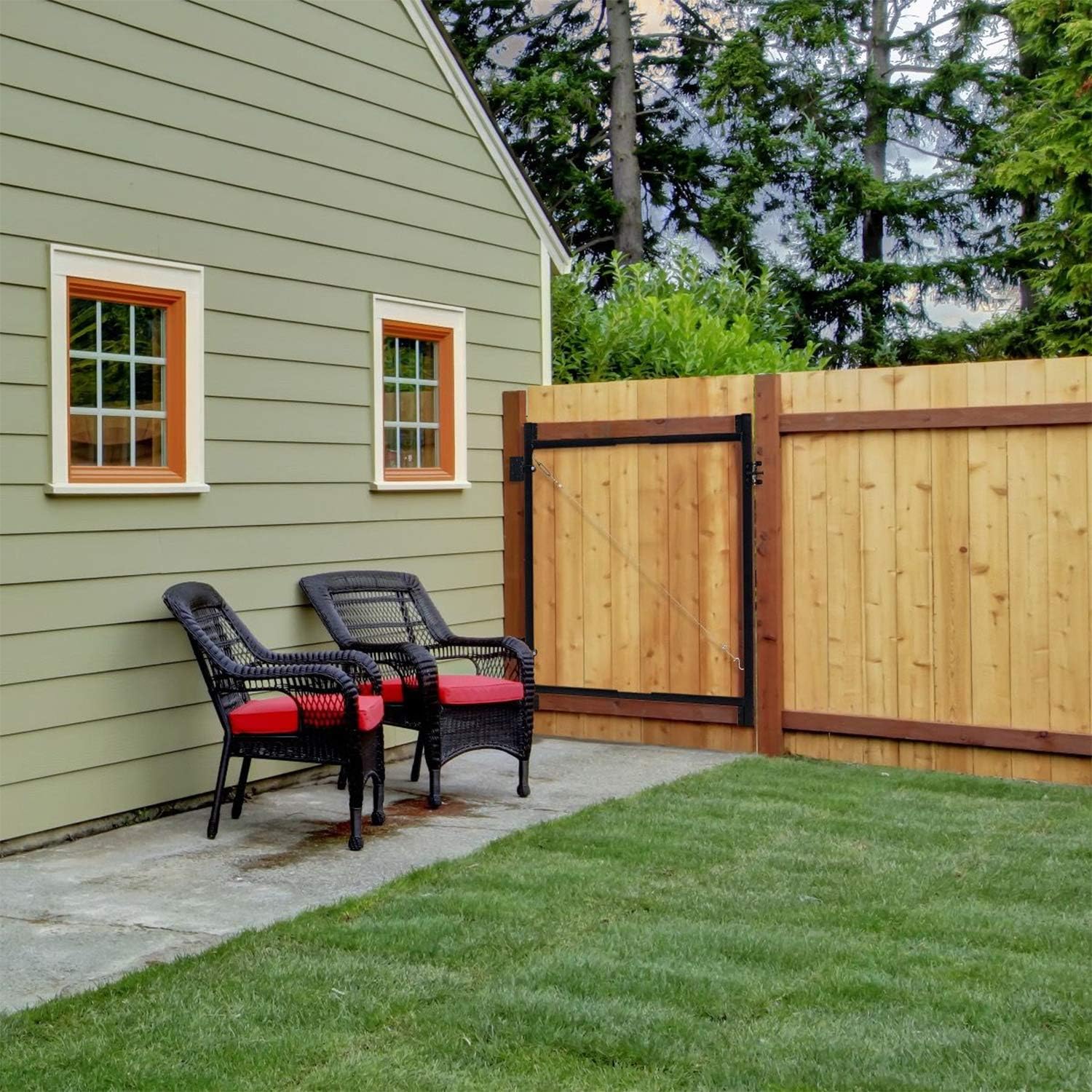 Adjust-A-Gate 2-Pack Anti-Sag Original Wide Width Full-Frame Gate Kit, Fits 60-90" Opening