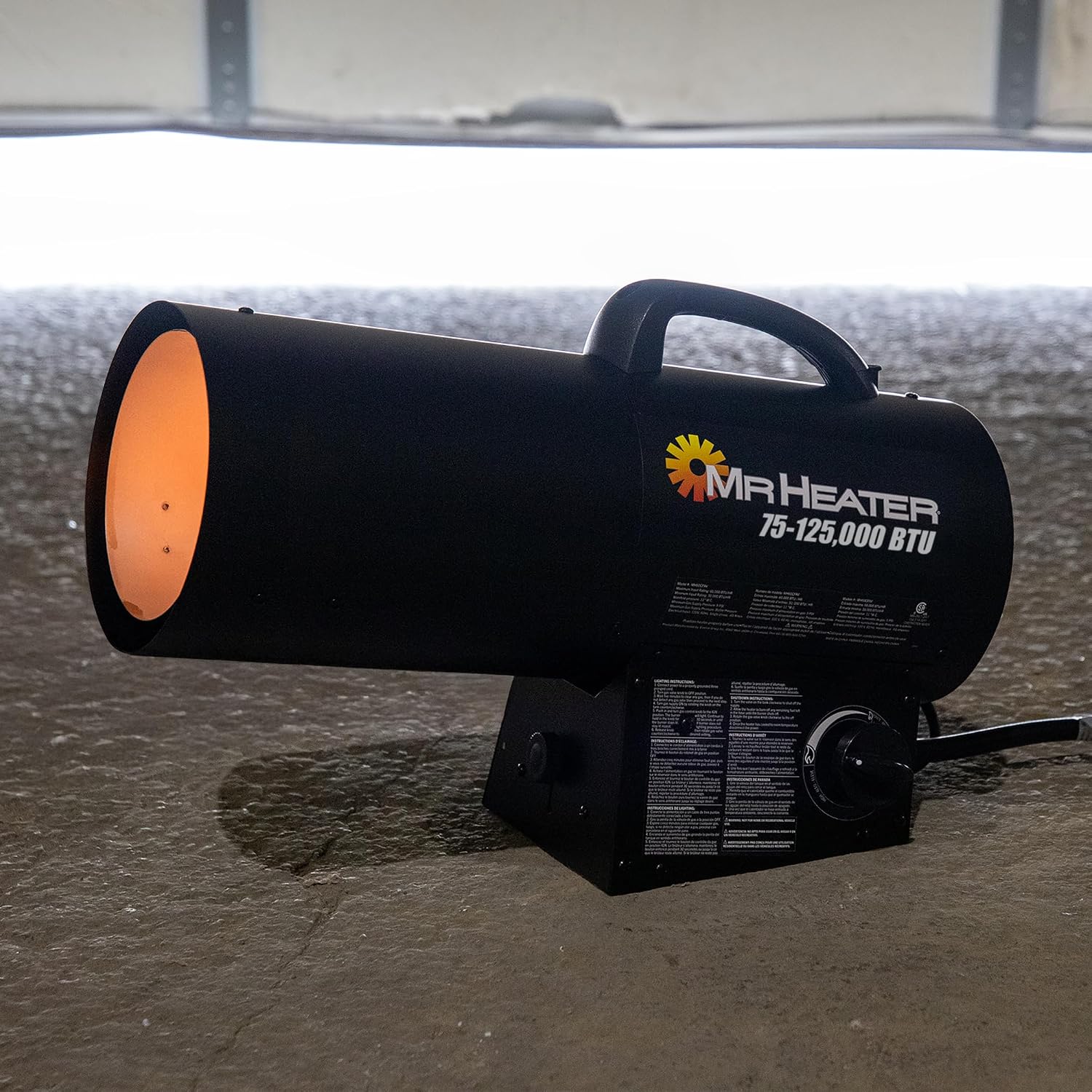 Portable Propane Forced Air Heater