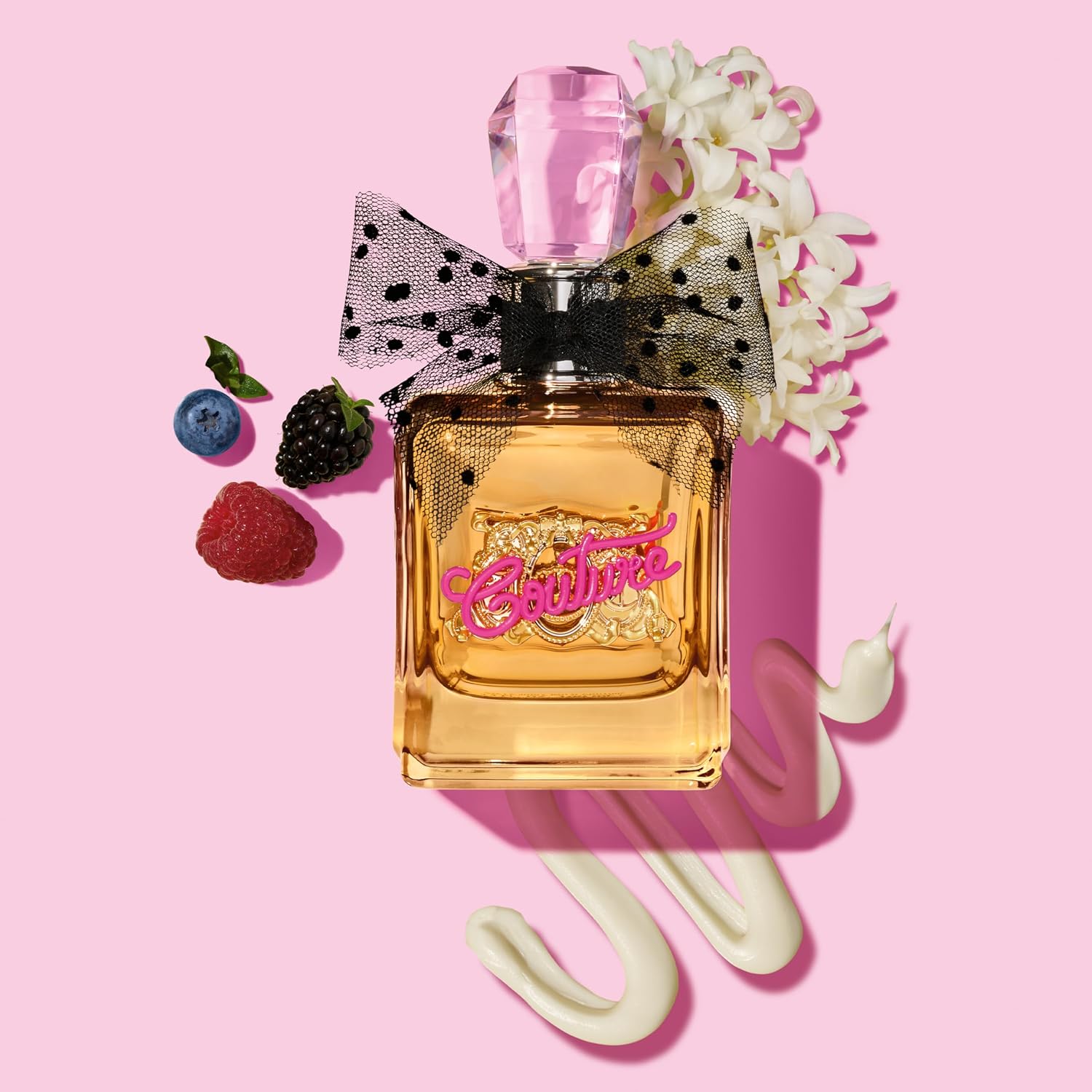 Juicy Couture Viva La Juicy Gold Eau De Parfum, Women's Perfume with Notes of Luscious Berry, Jasmine Sambac & Vanilla Cream - Fruity & Sweet, EDP Spray
