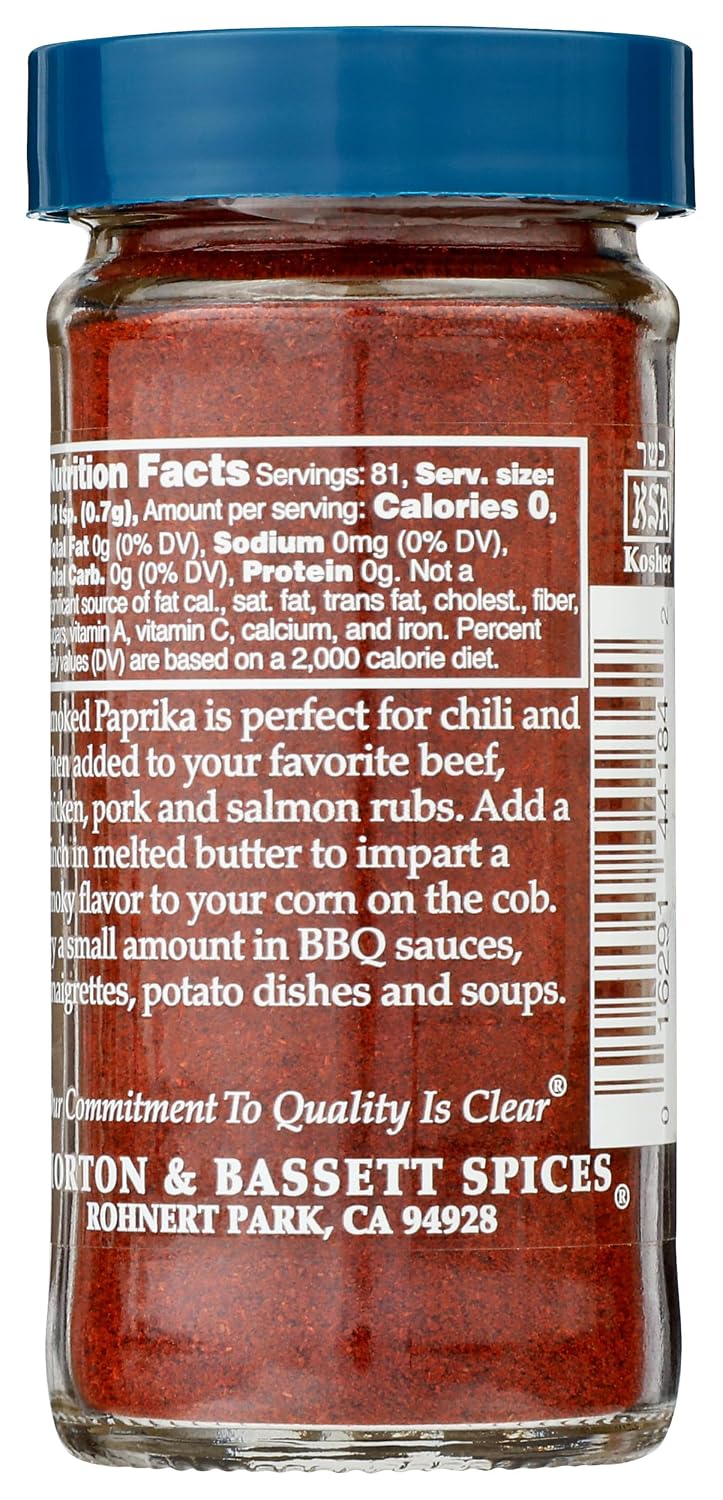 Morton & Bassett Cayenne Pepper, 1.8 oz – Non-GMO, Salt-Free, Bold and Spicy for Heat, Sauces & Mexican Cuisine