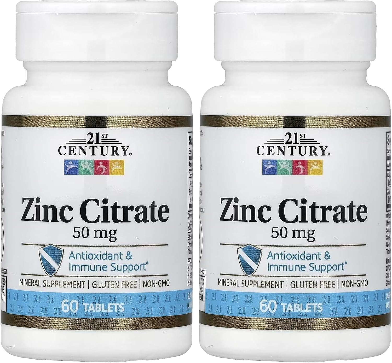 21st Century Calcium 1000mg Plus D3 Tablets, Bone Health, 90 Count | Calcium 1000 mg with Vitamin D3 20 mcg (800 IU), Bone Strength & Density Support, Daily Supplement for Men & Women