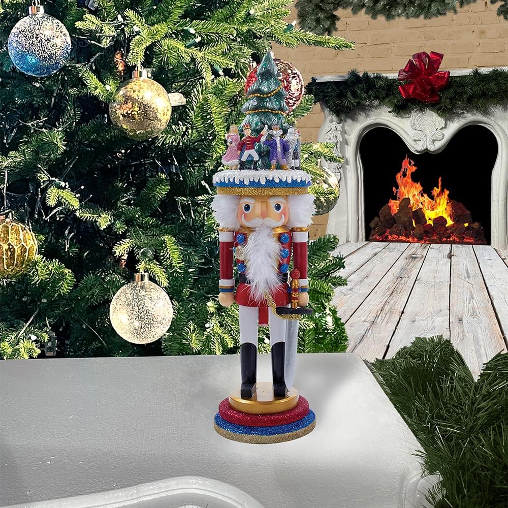 Kurt Adler Hollywood Nutcracker Suite Nutcracker, 19-Inch | Free-Standing Collectible Holiday Decoration
