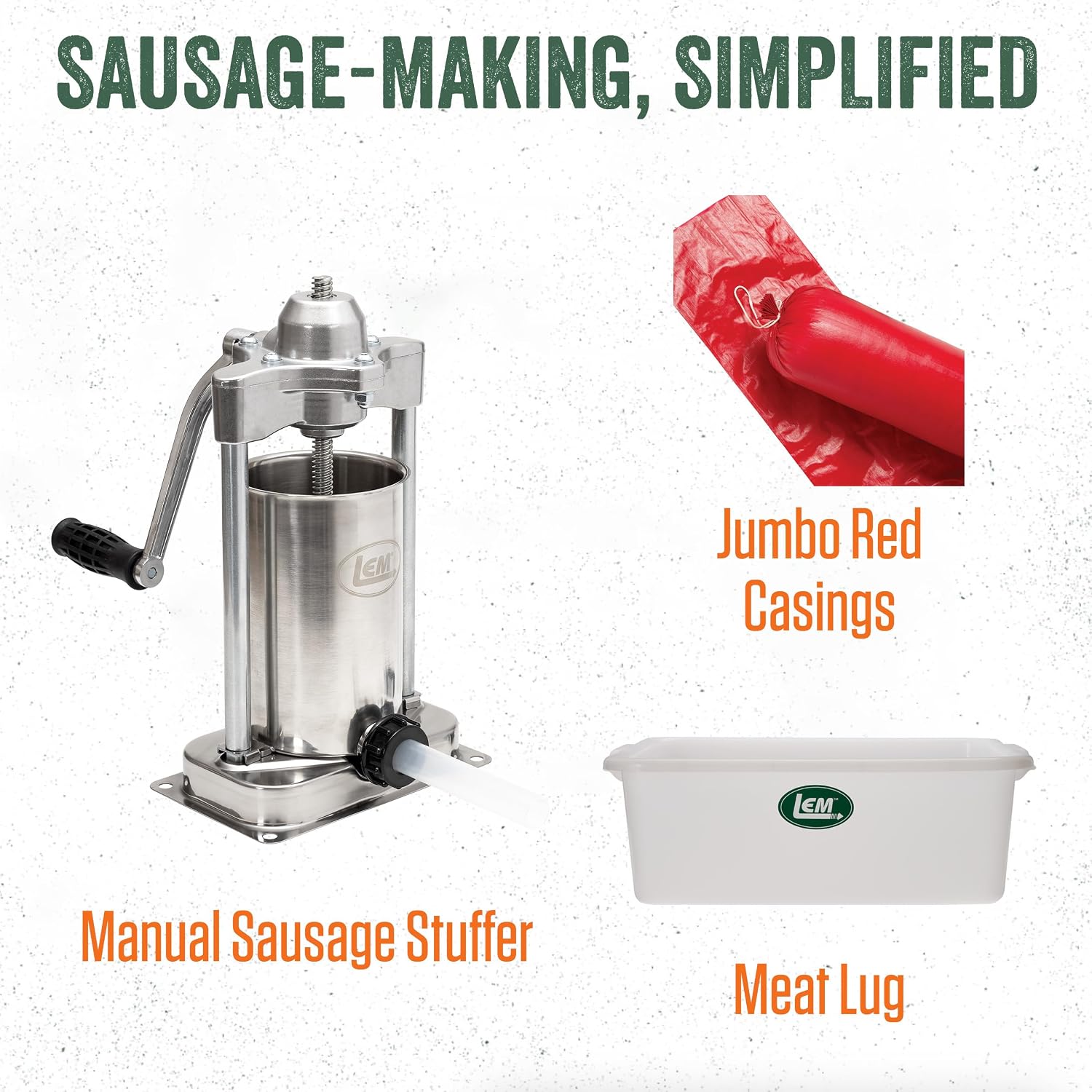 LEM Backwoods Cured Sausage Seasoning with Cure Packet, Jalapeno Summer Sausage