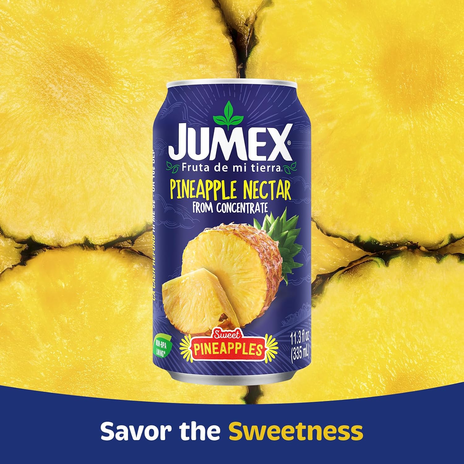 Jumex Mango Nectar Juice & Peach Nectar - Made with Fresh Fruit Puree - Tropical Fruit Juice Concentrate for Smoothie Mix, Cocktail Mixers & Kids Beverages - 11.3oz, 12 Pack Canned Drinks