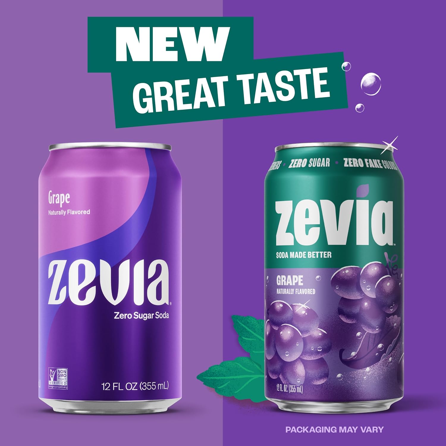 Zevia Zero Sugar Soda, Orange Creamsicle, 12 oz Cans (24-Pack) – Caffeine Free, Naturally Sweetened, No Calorie Soda - Non-GMO Project Verified, Gluten-Free, Vegan