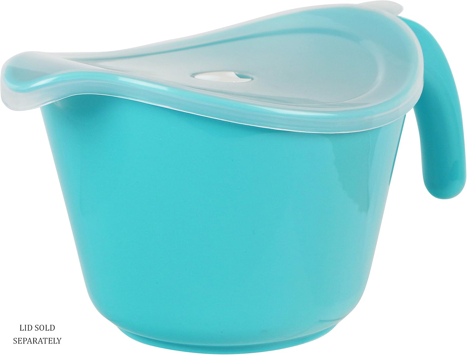 Reston Lloyd, Batter Bowl With Pour Spout, Non-Slip Base, Erogonomic Space Saving Detachable Handle, 2 QT Heavy Duty BPA-Free Microwave & Dishwasher Safe, Plum