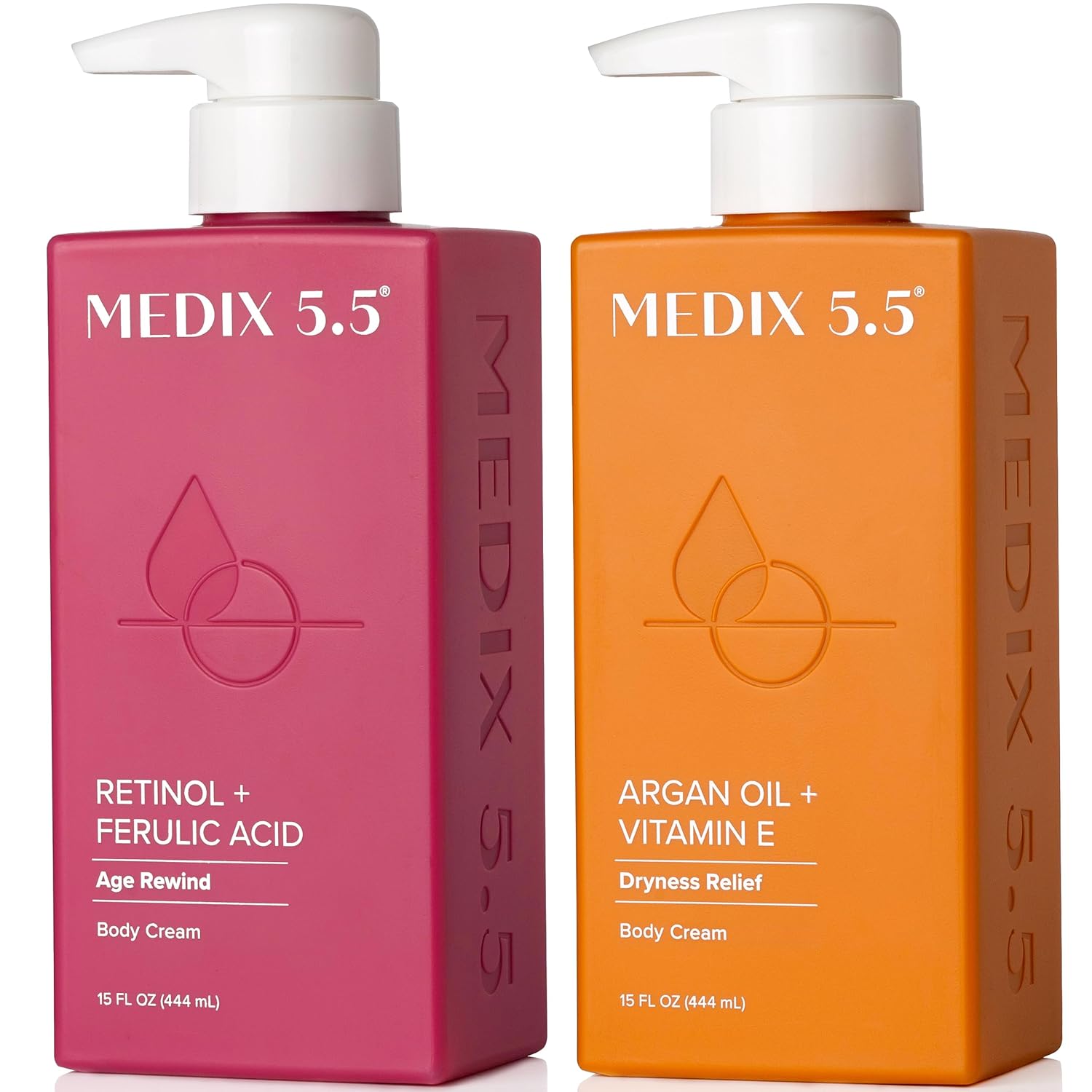 MEDIX 5.5 Collagen Cream Skin Care Face Lotion & Body Lotion For Dry Skin | Anti Aging Collagen Peptides Firming Cream Body Moisturizers Lifts, Firms, & Tightens For Younger Looking Skin, 15 Fl Oz