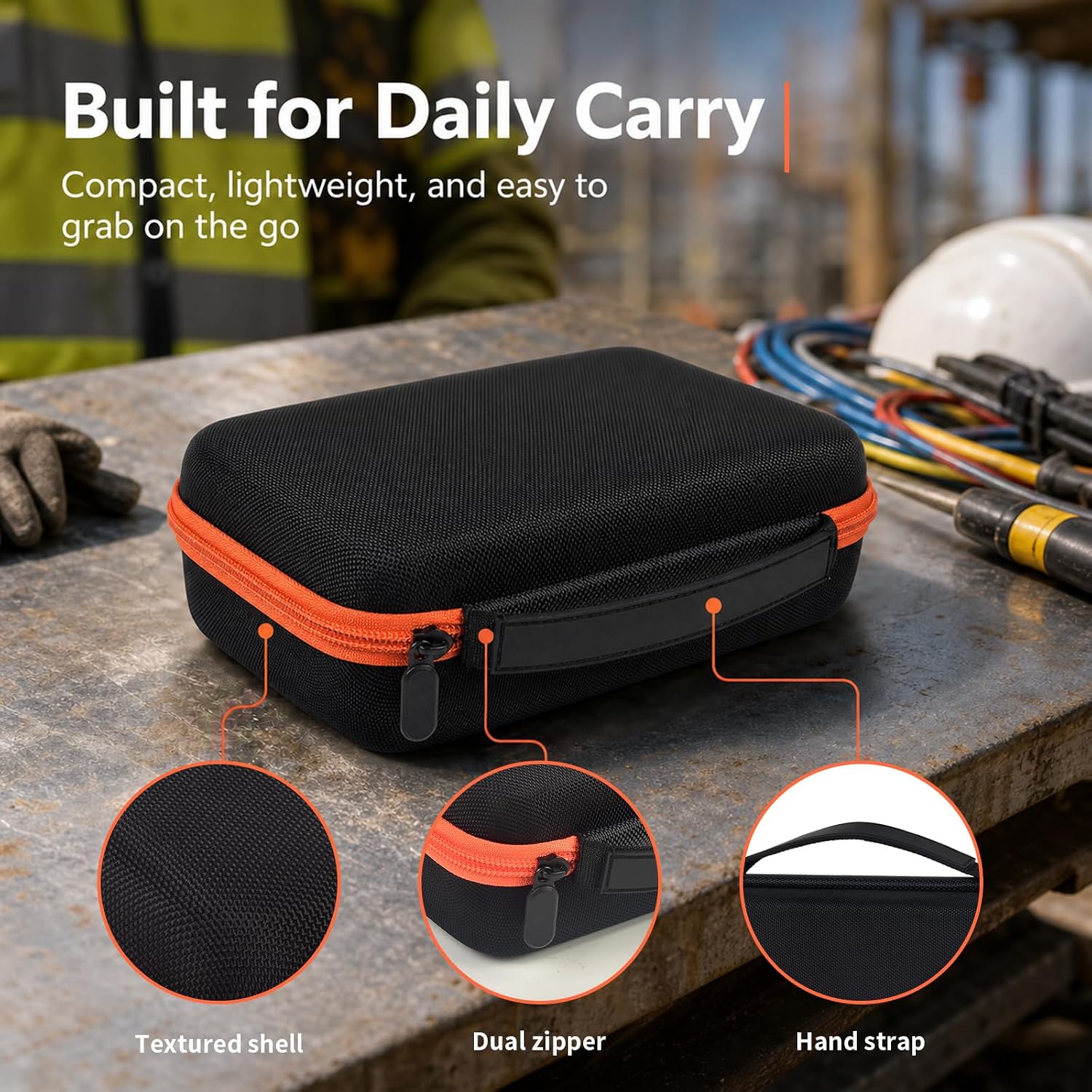 Comecase Hard Case for Fluke 87V/88V/15B+/17B+ and More Digital Multimeter