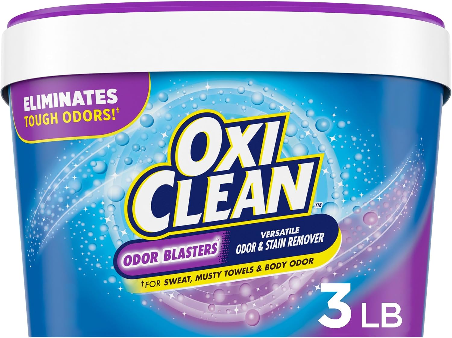 OxiClean Odor Blasters Versatile Odor and Laundry Stain Remover Powder, 5 lb