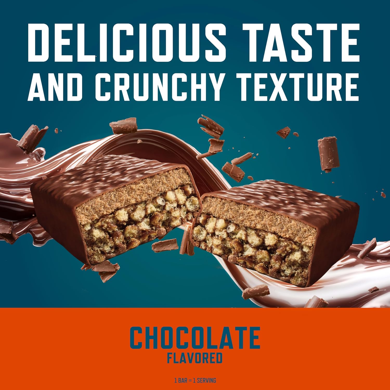 CLIF BUILDERS Protein Bars - Chocolate Flavor - 20g Plant Based Protein - Gluten Free - Non-GMO - Low Glycemic - No Artificial Sweeteners - 2.4 oz.