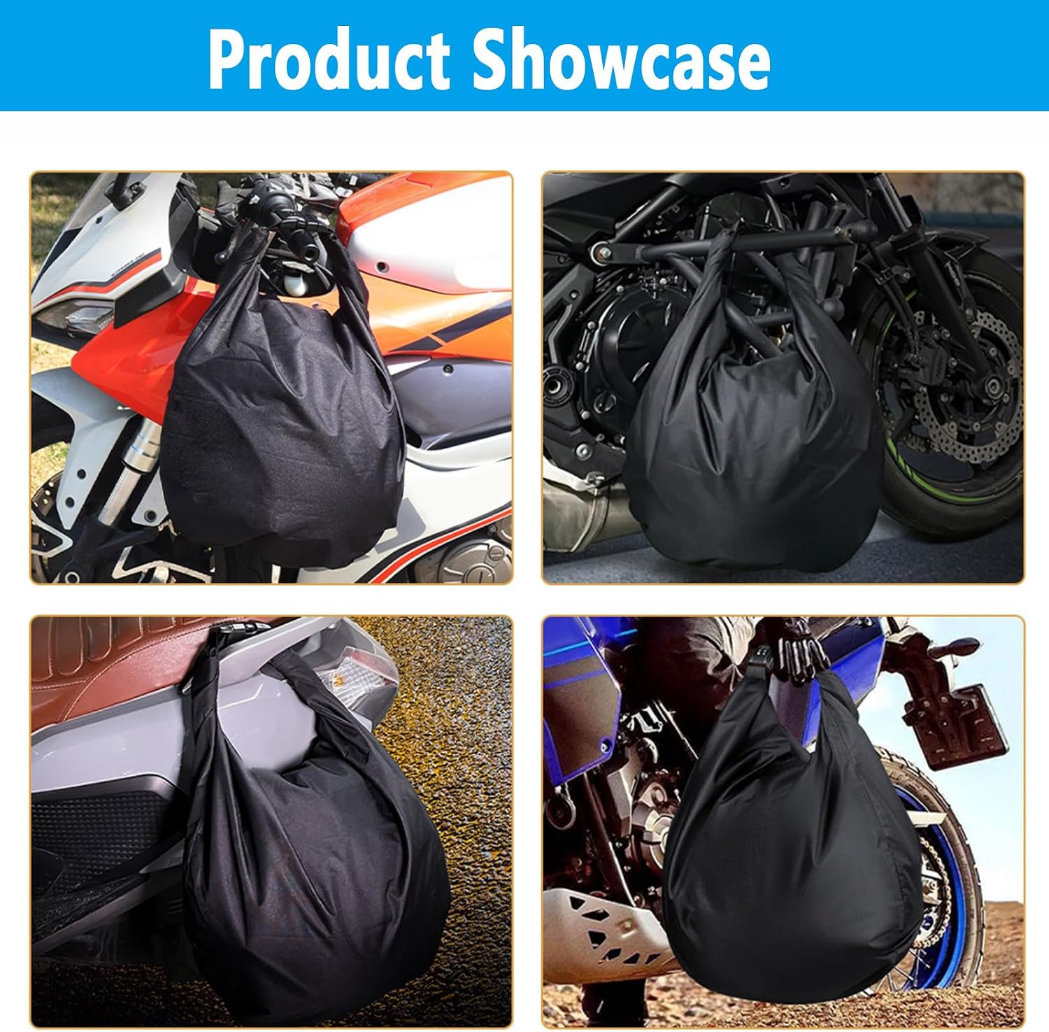 Motorcycle Helmet Bag for HJC CS-R3 II 2022-2026, 30L Outdoor Lightweight Durable Oxford Cloth Helmet Bag